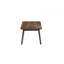 Table basse en noyer