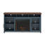 Meuble télé 74 po pour téléviseur de 85 po ou moins, assemblage minimal, denim bleu et finition whisky-1219526211