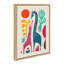 Girafe Love par Rachel Lee 3 Birdies Studio, reproduction d'art sur toile encadrée-135551820-135551816