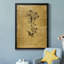 Ameelya, croquis dorés botaniques II, impression sur toile encadrée-1749385589-1749385588