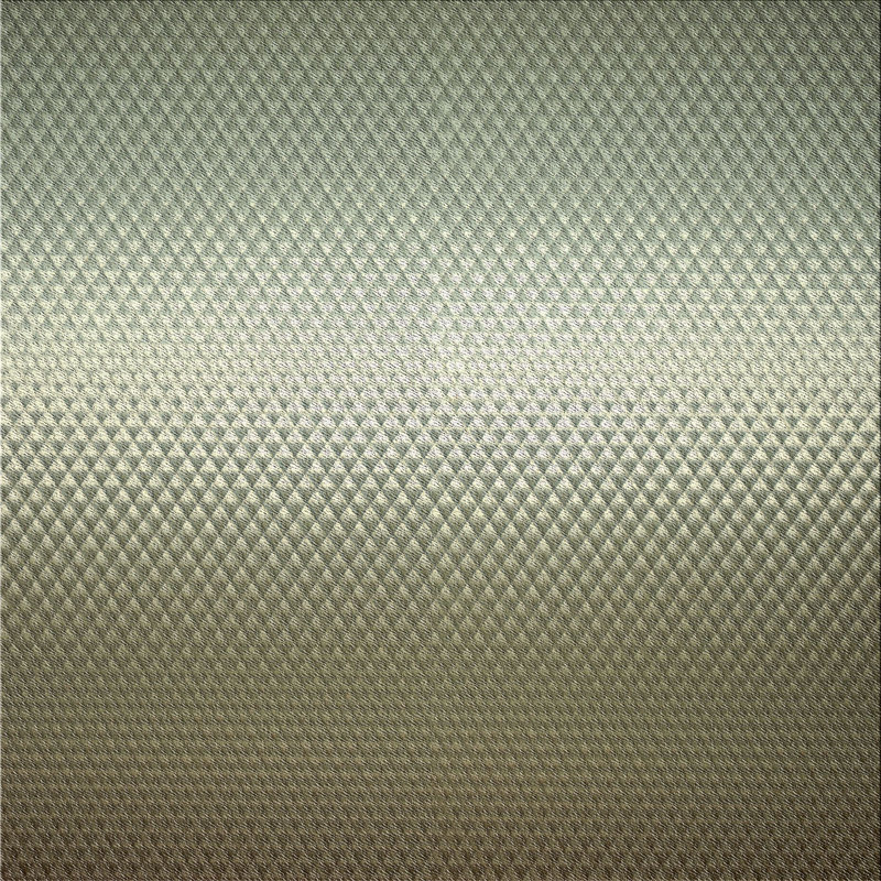 Tapis géométrique vert, Carré 7 pi