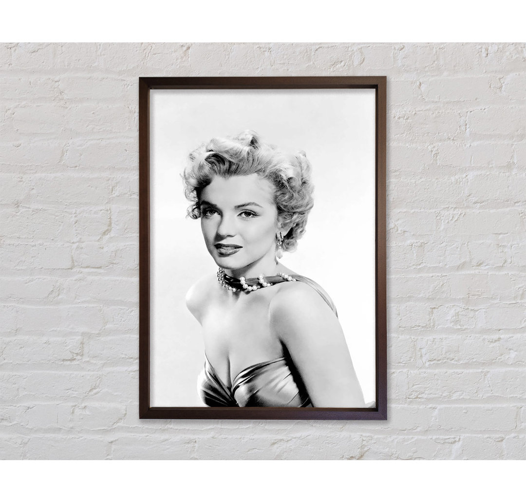 Marilyn Monroe Rare Classic 02 - Einzelner Bilderrahmen Kunstdrucke auf Leinwand