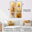 Morning Summer Yellow Thistle - Thistle Canvas Prints Set Of 6-1108430037-1108430036