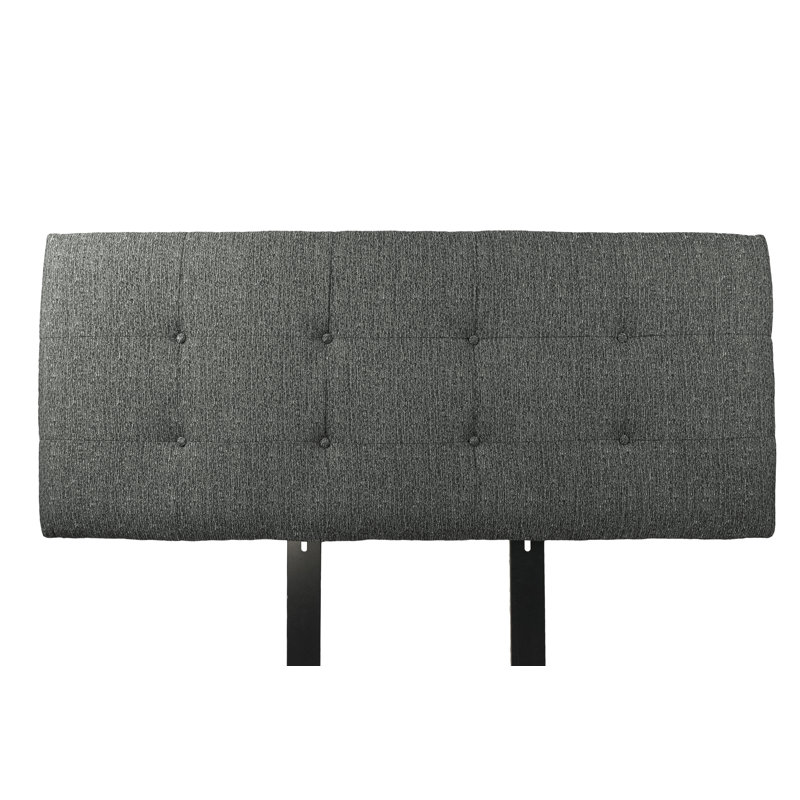 Tête de lit tapissier Kwok, Grand, Anthracite