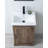 Cayden 20'' Single Bathroom Vanity with Ceramic Top-323764109
