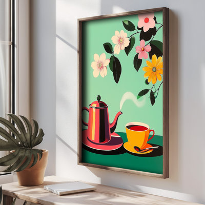 Elegant Decorative Framed MDF Painting, 19.7 x 27.6 x 0.1 inches | 100% MDF (3 mm Thick) with 100% Pine Wood Frame | UV Printed Art for Home Décor, Ideal for Living Room, Office & Gallery Wall Display