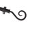 Adjustable 28" to 48" 0.81" Bay Window Single Curtain Rod