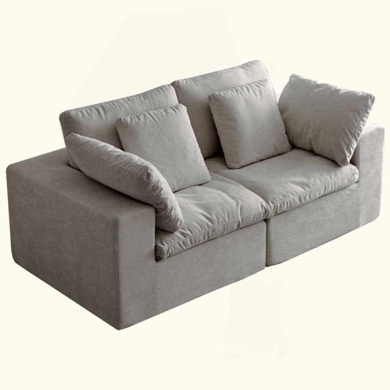 Canapé modulaire modulaire, canapé modulaire compressé, canapé en velours côtelé de style minimaliste moderne, canapé-lit pour le salon, la chambre à coucher, canapé-lit confortable et compact