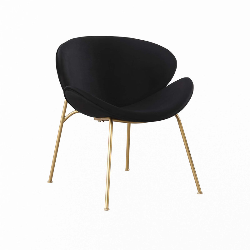 Velvet Chair For Home/Office/Dining, Grey