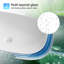 HOROW Basin 60mm L x 40mm W White Ceramic Oval Sink