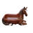 Saddle-Up Horse Sculptural Bench