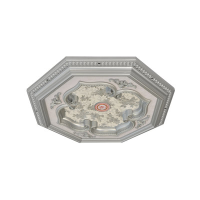 Octagon Chandelier Ceiling Medallion