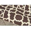 Tapis noyer à motif géométrique Piara-602793281