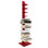Bibliothèque en acier Ajax H 60 "x l 13,8"