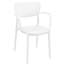 Chaise d'appoint empilable pour patio Farrah-977336503