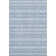 Premium Machine Washable Prisco Blue Rug