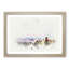 San Francisco Under a Pink Sky in Abstract - Picture Frame Graphic Art Print-55764471-55764470