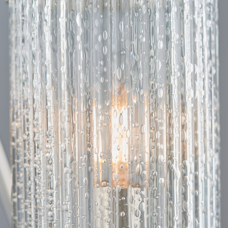Ravens Glass Semi Flush Mount