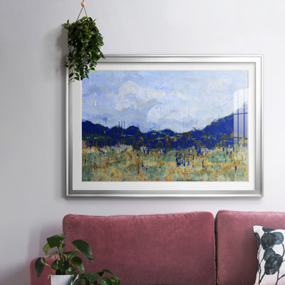 Altiplano II, reproduction d'art encadrée