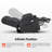 Large Dual Motor Power Lift Recliner Infinite Position with Massage and Heat for Tall People, Fabric-720206949