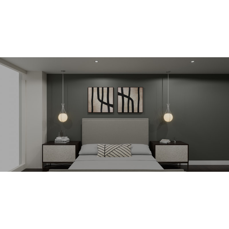Cholena 1 - Light Single Pendant, Brushed Nickel