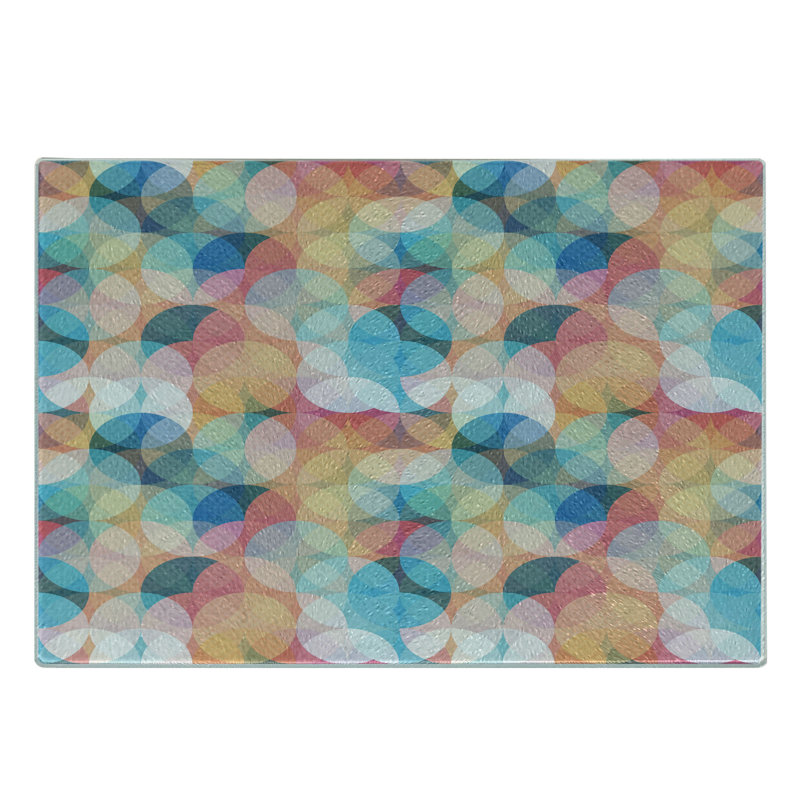 Planche à découper en verre trempé Ambesonne