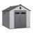 8*10Ft Plastic Storage Shed For Backyard Garden Big Spire Tool Storage