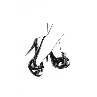 Black Heels II by Ethan Harper - Painting