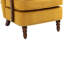 Fauteuil à cadre en bois, fauteuil d'appoint moderne pour le salon-1102204947