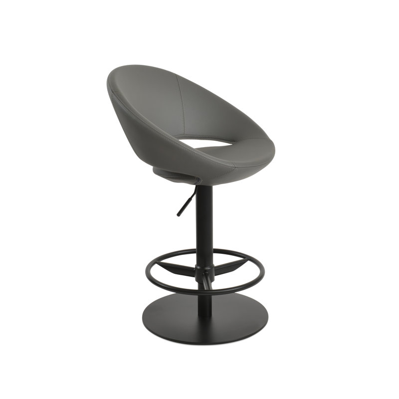 Tabouret pivotant à hauteur réglable