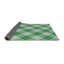 Tapis vert Gingham-1113069501