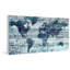 Pays indigo - Impression sur bois-1962257388