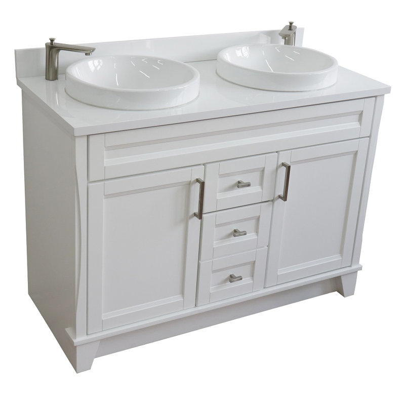 Ensemble de meuble-lavabo double 49 po Brickley