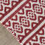 Tapis en coton tissé à la main Bester-19562545