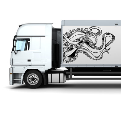 Autocollant de voiture Octopus