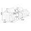 Coussin beige modulaire 100% polyester-109325767