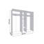 Rion 5 Door Manufactured Wood Wardrobe
