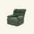 Polyester vert foncé est en rupture de stock