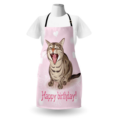 Birthday No Pattern Bib Apron