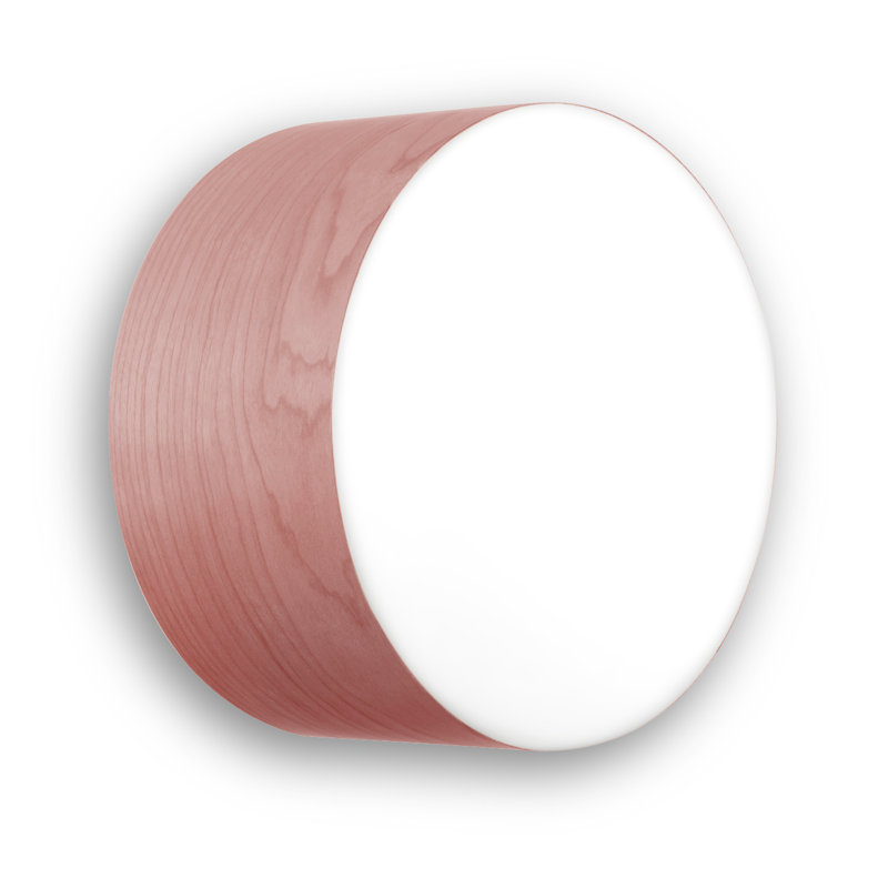 Gea 1 - Light Flush Mounted Sconce, Pale Rose, GX53, 7.9" H x 7.9" W x 3.9" D