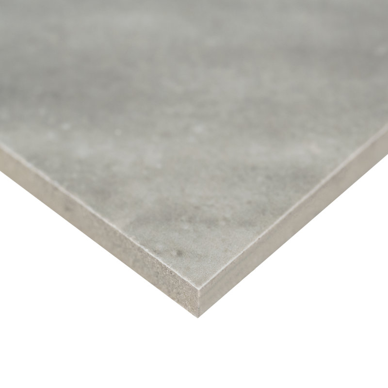 Ardena 12 in. x 24 in. Matte Porcelain Stone Look Floor and Wall Tile, Mist Nero
