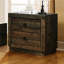 Table de bout avec 2 tiroirs, table de chevet Deford -374896271