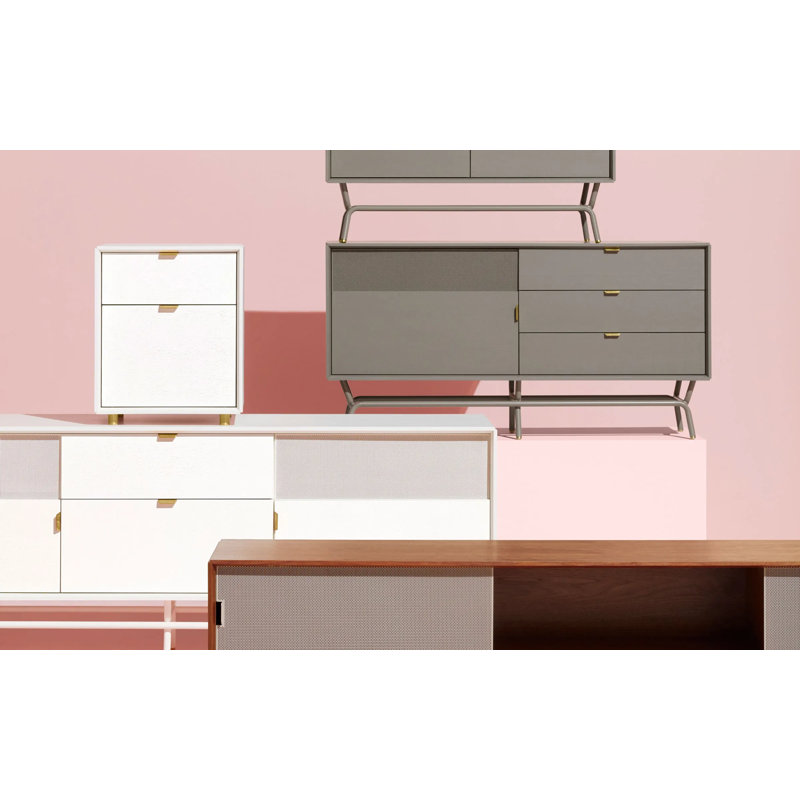 Dang 2 - Drawer File Cabinet, White