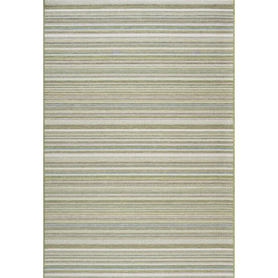Laclede Striped Indoor / Outdoor Area Rug