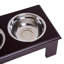 Hendon Raised Dog Bowls Pet Feeder Raised Elevated Stainless Steel Food-2112469685-2112469686