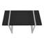 Bureau d'écriture rectangulaire, bureau d'ordinateur, bureau avec base en métal-1663853347