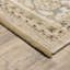 Tapis beige / gris en mélange de laine Kuester-380675065