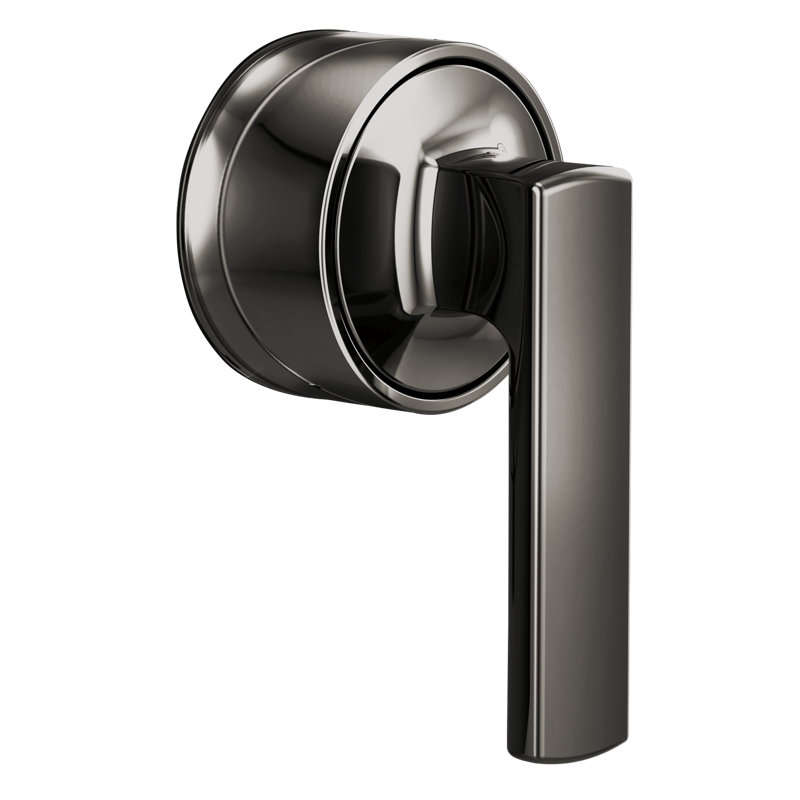 Kintsu® Sensori® Thermostatic Valve Trim, Lever, Brilliance Black Onyx