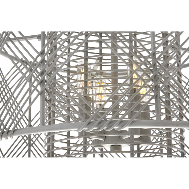 Brooke 4-Light Chandelier, Light Ashwood