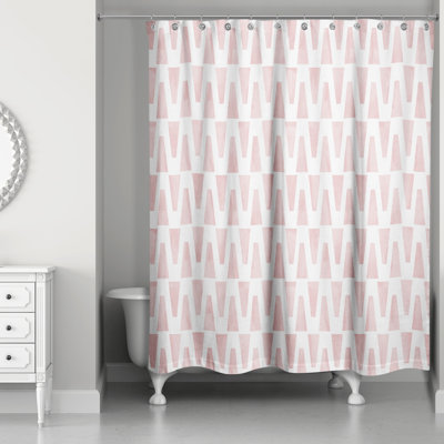 Geometric Shower Curtain